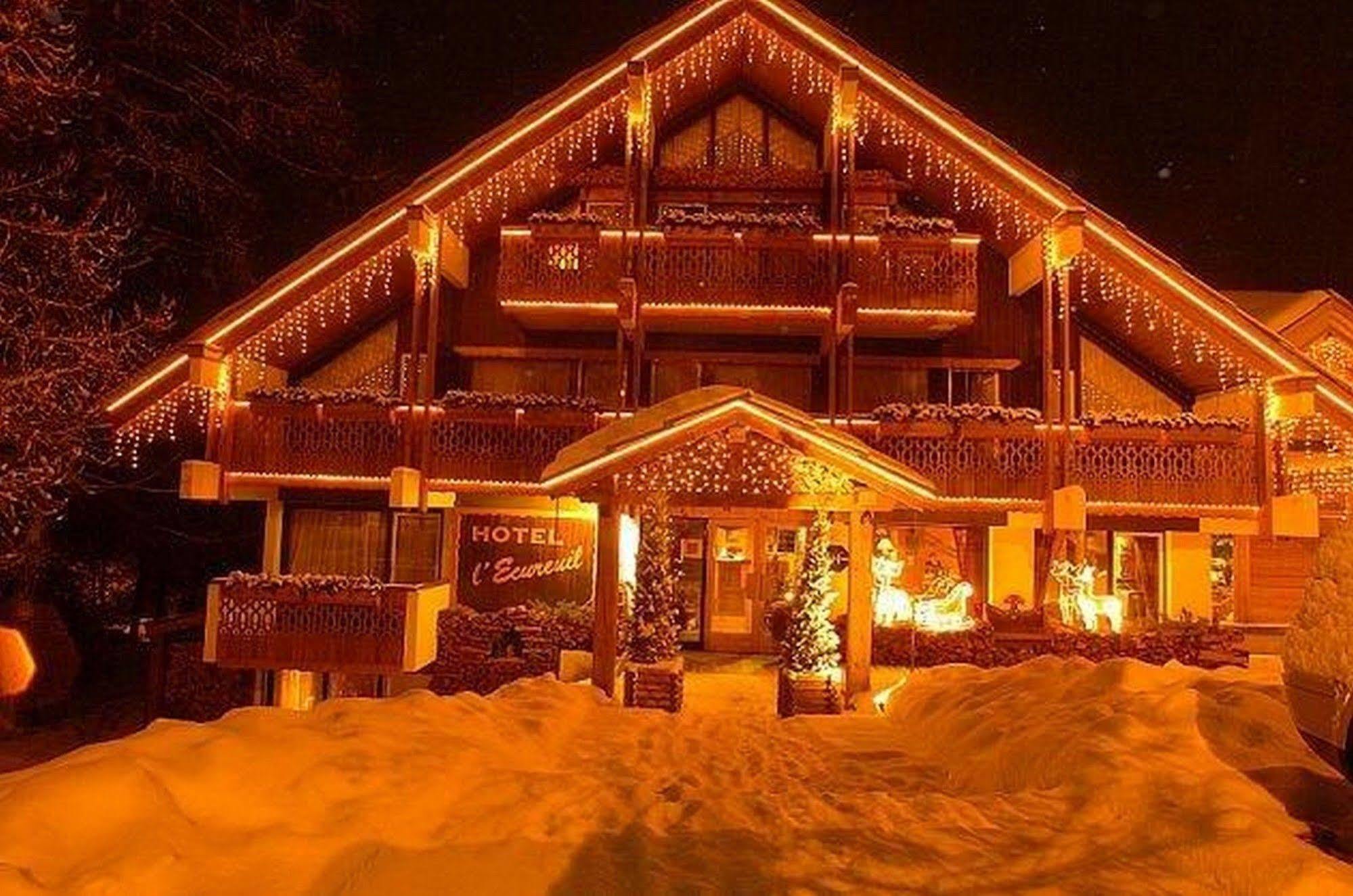 Hotel Ecureuil Vars  Bagian luar foto